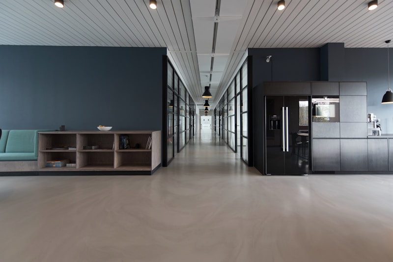 Professional interior and real estate photography workspace